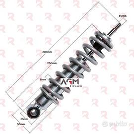 Ellebi ammmortizzatore molla grigia
