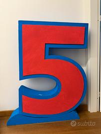 Numero 5 - Allestimento feste compleanno