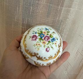 Portagioie porcellana car firenze vecchia francia