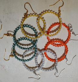 Orecchini in macramè 
