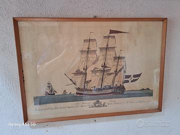 stampa veliero Giacomo Tagliagambe