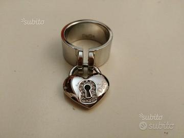 Anello d&g Dolce e Gabbana Cupid cuore originale