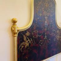 Due  letti decorati in madreperla fine 1800