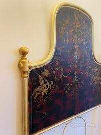 Due  letti decorati in madreperla fine 1800