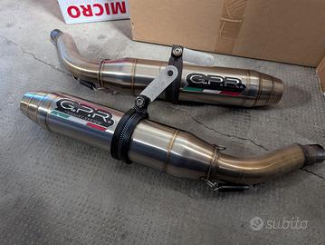 Scarico G. P. R. per Triumph Street 675