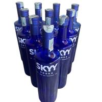 Lotto 10 bottiglie skyy vodka