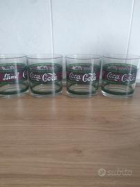bicchieri coca-cola vintage 