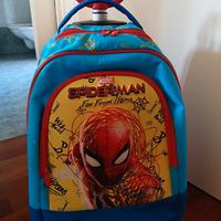 zaino trolley spiderman 