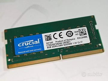 MEMORIA RAM DDR4-2400 SODIMM 8GB