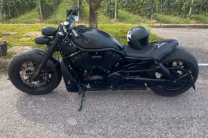 Harley davidson vrod bobber custom