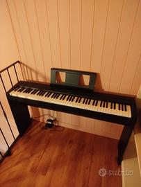 Pianoforte digitale Yamaha modello p45 7 ottave co