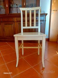 sedie, mobile e vetrinetta stile fiorentino 