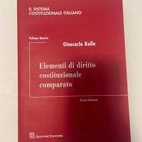 Elementi di diritto costituzionale comparato.
