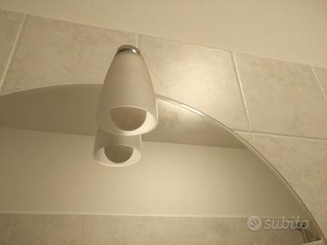 Lampada a bordo specchio