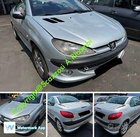 Ricambi vari Peugeot 206 CC anno 2003 P