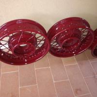 Cerchi raggi ruote fiat 501 503 509 514 torpedo