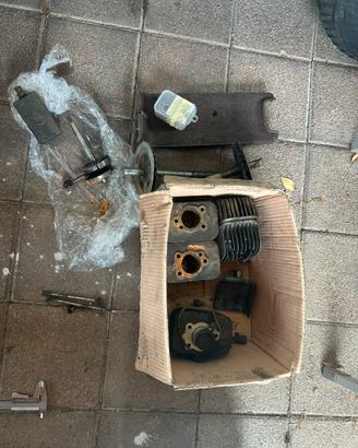 Blocco pezzi ciao piaggio