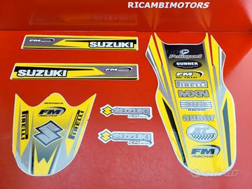 GRAFICA ADESIVI DECALCO SUZUKI RM RMZ DR