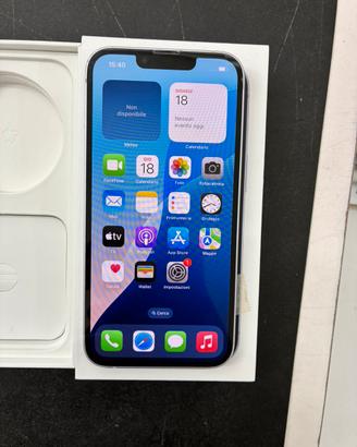 iPhone 14 128gb con vetro scheggiato