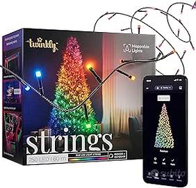 Twinkly Strings 750 LED RGB, Striscia Luci LED Map