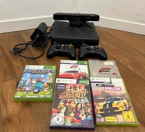 XBOX 360 + Kinect + 2 controller + 5 giochi