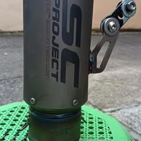 terminale di scarico 70mm 