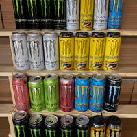 Collezione lattine Monster Energy