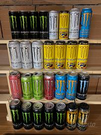 Collezione lattine Monster Energy