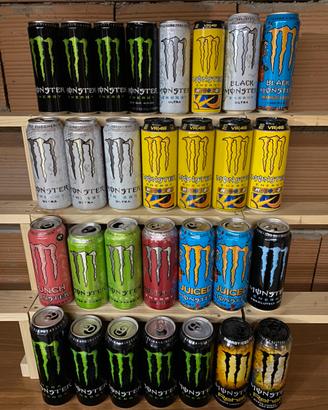 Collezione lattine Monster Energy