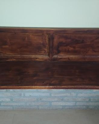 panca seduta legno massiccio