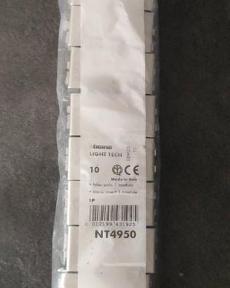 10 px copriforo/falsopolo BTicino lighttech NT4950