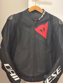 Giacca Pelle Dainese Sportiva nero- 20€