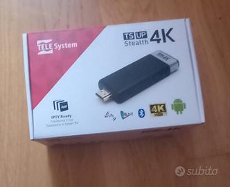 Smart box. Ts up 4k stealth. Telesystem