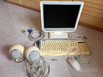 Monitor,tastiera,mouse, altoparlanti, Packard Bell