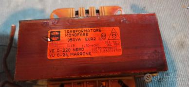 Trasformatore 350VA 220V / 24V AC