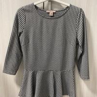 Maglia manica 3/4 con peplo