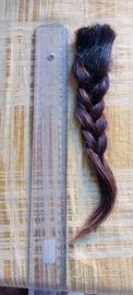 Treccia di capelli veri - 30cm circa