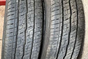 2 Pneumatici 175/70R14C 95/93T usati su cerchio