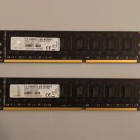 Coppia RAM G.Skill 4gb ddr3 (8gb totali)