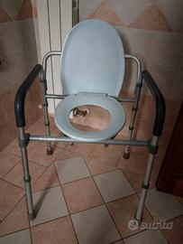 Sedia WC per anziani