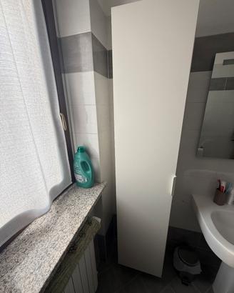 Colonna bagno e specchiera led