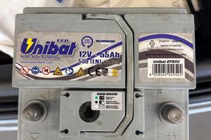 Batteria Auto Start/Stop EFB Unibat 12V 55Ah 530A