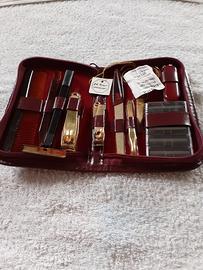 Set manicure  placcato oro