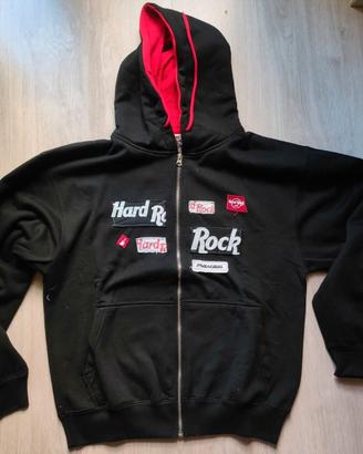 Hard Rock Cafe Felpa Nera Moscow/Mosca