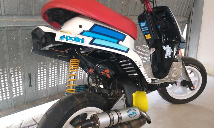 MBK Booster spirit modello 12 da pista