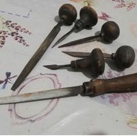 UTENSILI ANTICHI PER LAVORAZIONE CAMMEI