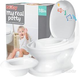 Vasino wc Nuby Sonoro realistico bianco