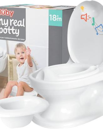 Vasino wc Nuby Sonoro realistico bianco