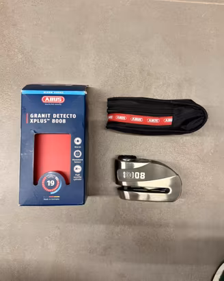 ABUS Blocca disco freno Granit Detecto XPlus 8008