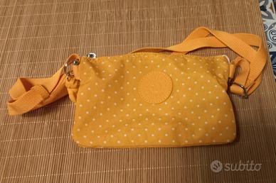borsetta a tracolla kipling giallo arancio 